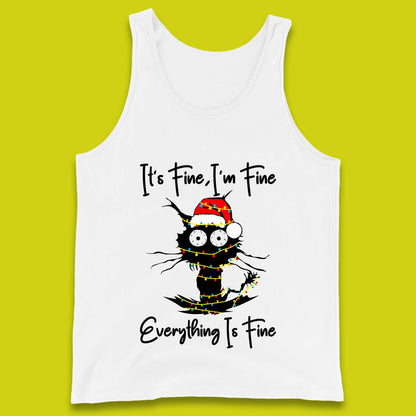 electrocuted cat tank top