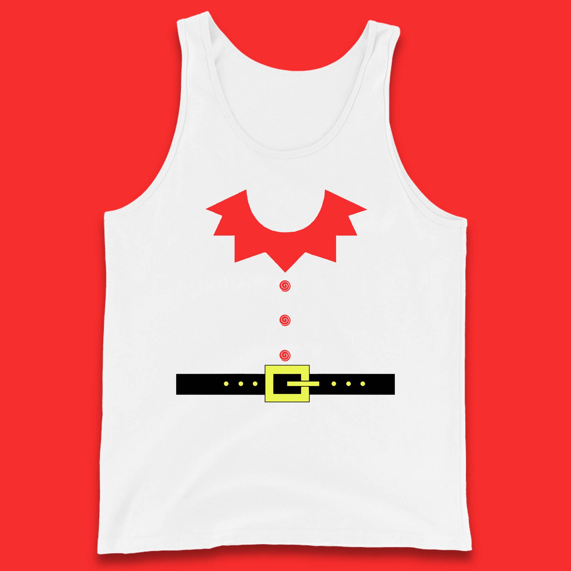christmas elf costume tank top