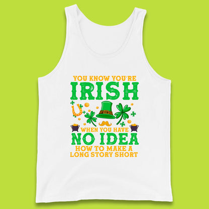 You Know You're Irish Tank Top