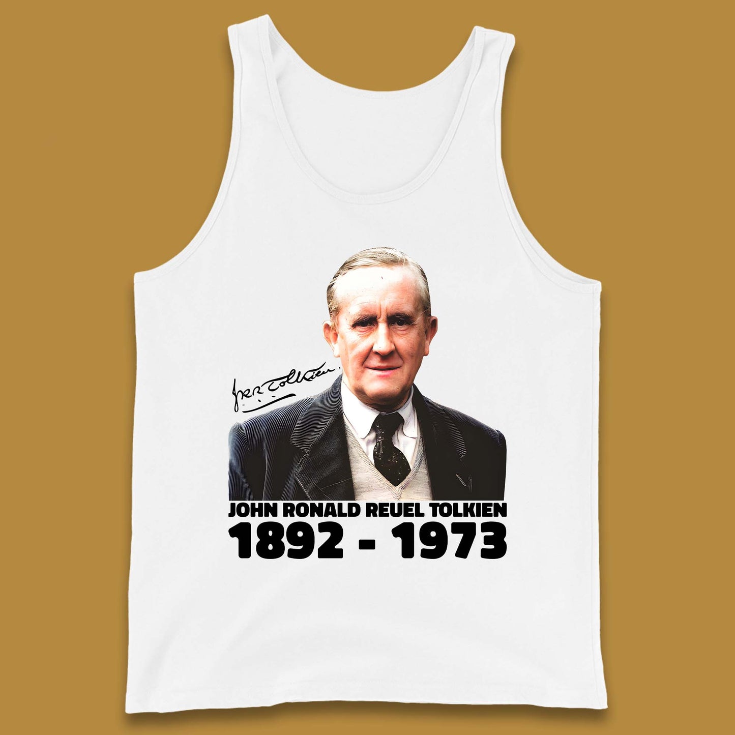 John Ronald Reuel Tolkien 1892-1973 Tank Top