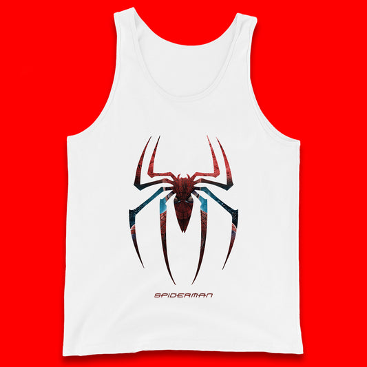 Spiderman Logo Amazing Spider Man Marvel Comics Character Superhero Marvel Avengers Spiderman Tank Top
