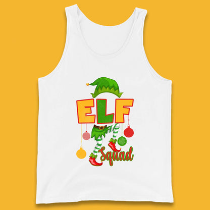 elf squad christmas tank top