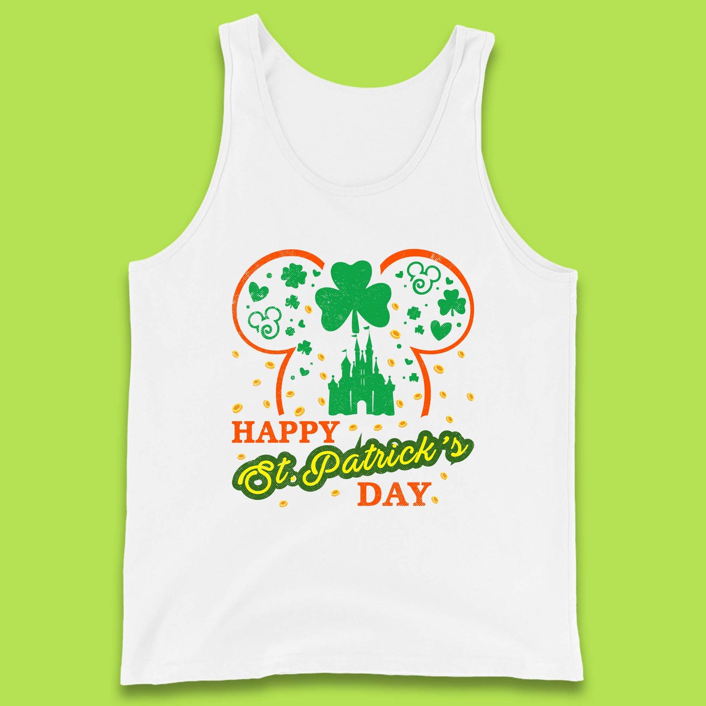 Disney Happy St. Patrick's Day Tank Top