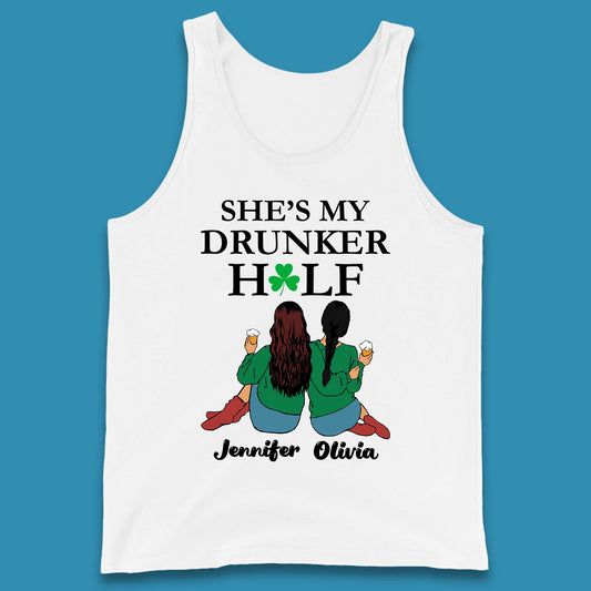 Personalised She's My Drunker Half Tank Top