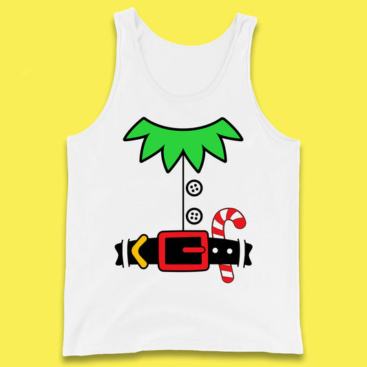 christmas elf costume tank top
