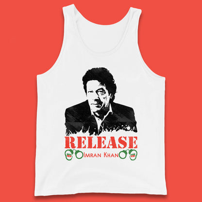 Release Imran Khan Prisoner No 804 Behind You Skipper Stand With Imran Khan Pakistan Pride Of Nation Tank Top
