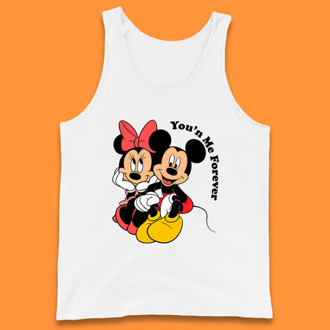 You'n Me Forever Disney Mickey & Minnie Mouse Disneyland Cartoon Characters Disney World Walt Disney Tank Top