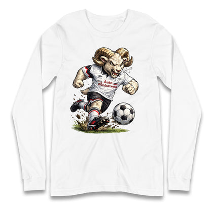 Old School Derby County Longsleeve T Shirt 