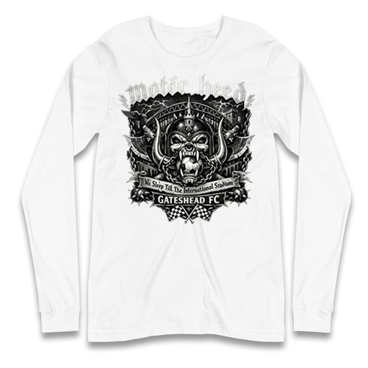 Gateshead Motor Heed Football Longsleeve T Shirt