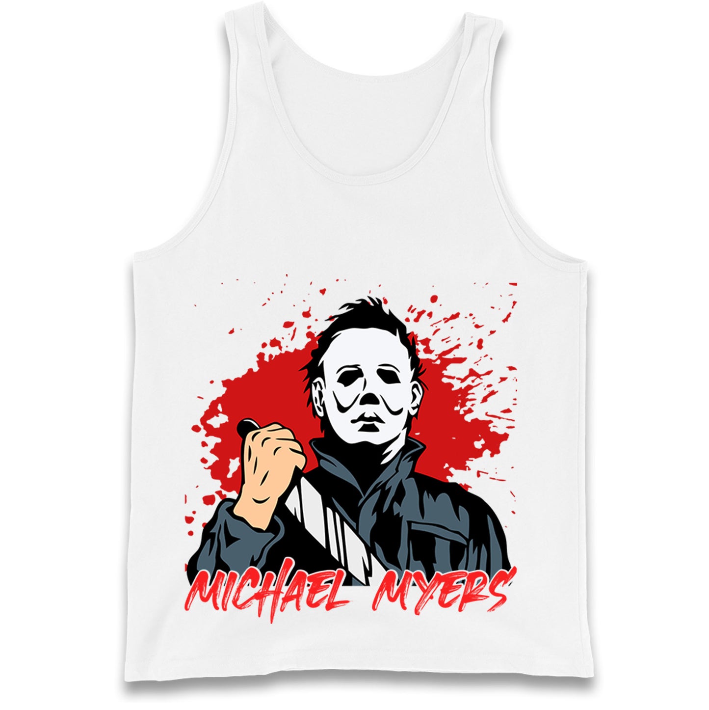 Michael Myers Horror Halloween Tank Top