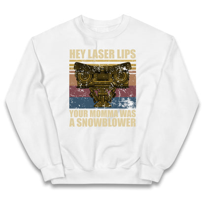 Hey Laser Lips Kids Jumper