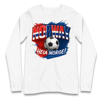 Norway Retro World Cup Longsleeve T Shirt