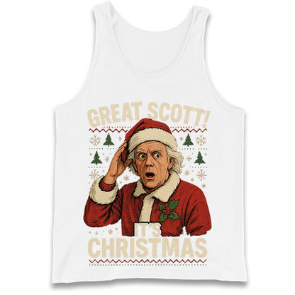 Back to the Future Doc Brown Tank Top
