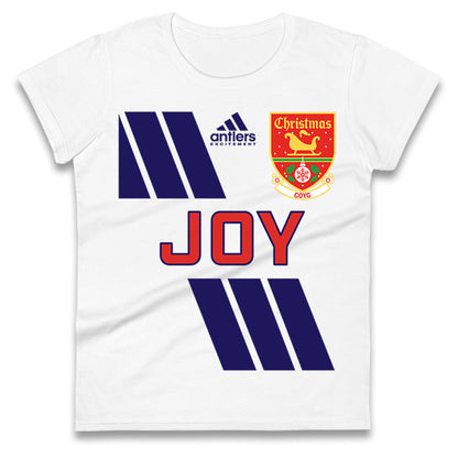 Classic Arsenal Christmas Ladies T Shirt