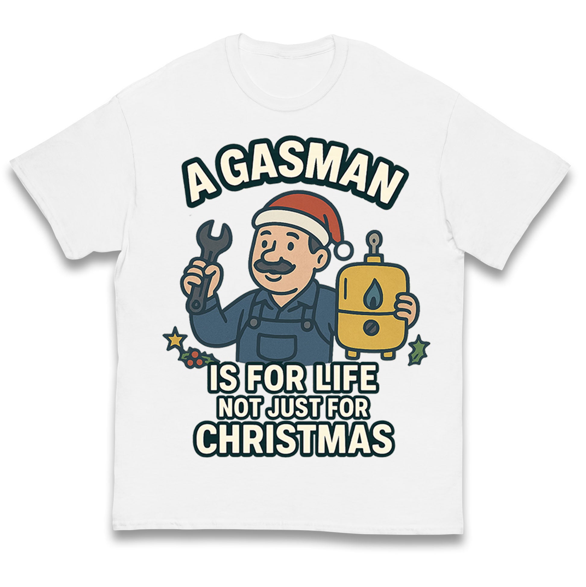 Gasman Christmas Kids T Shirt