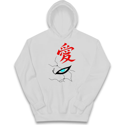 naruto shippuden gaara naruto face hoodie