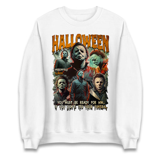 Michael Myers Scary Halloween Bootleg Unisex Sweatshirt