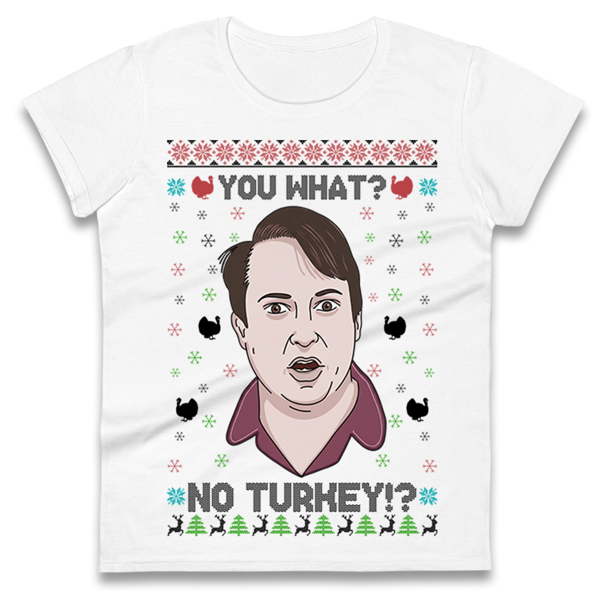 Peep Show Christmas Ladies T Shirt