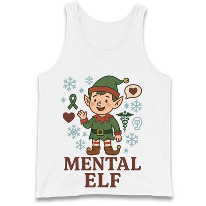Mental Health Christmas Tank Top
