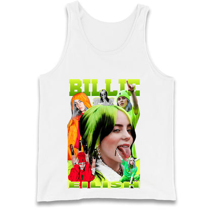 Billie Eilish Green Tank Top