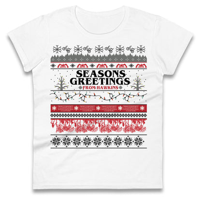 Stranger Things Trailer Ladies T Shirt