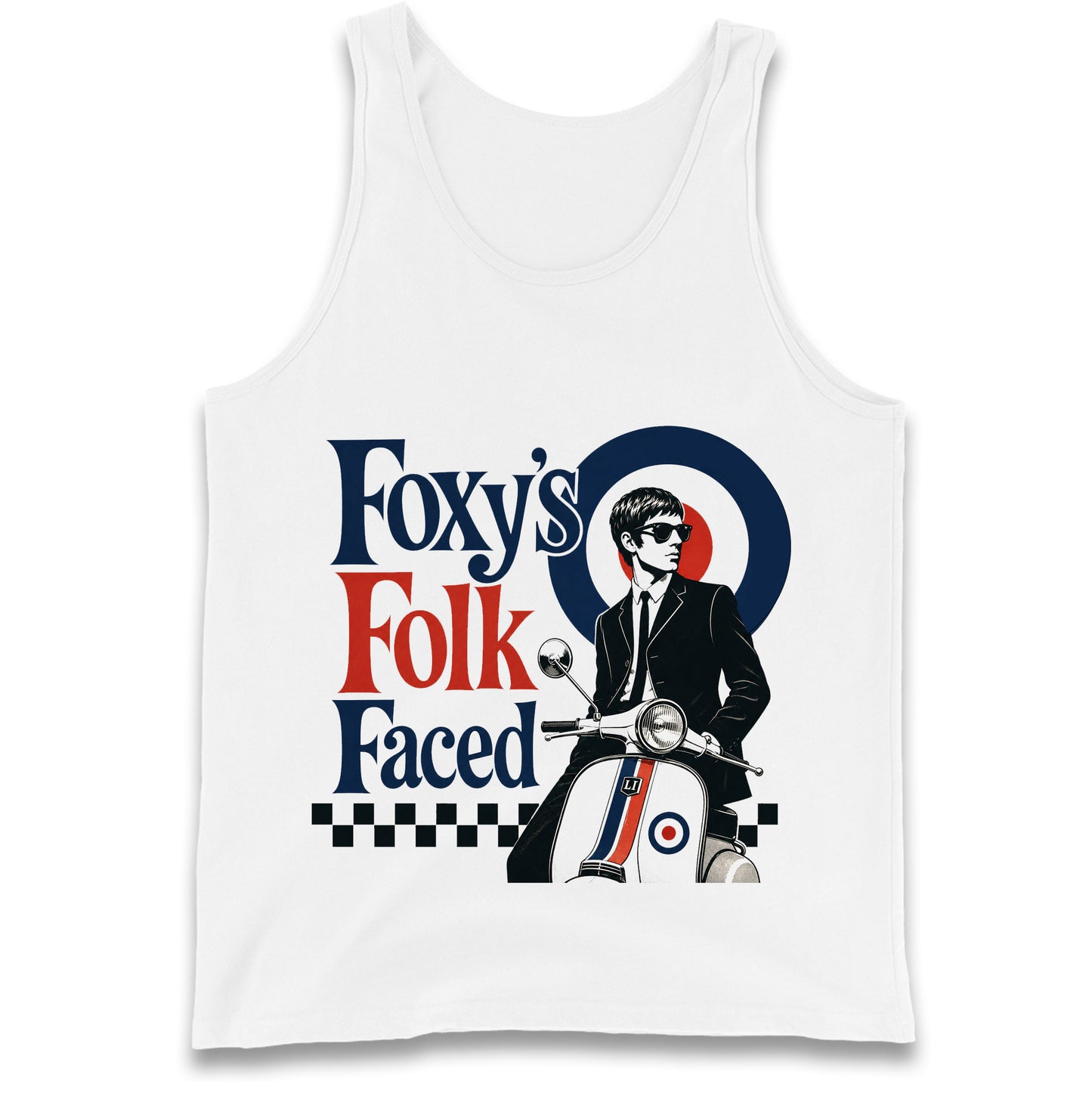 Ocean Colour Scene Foxy's Folk Faced Tank Top