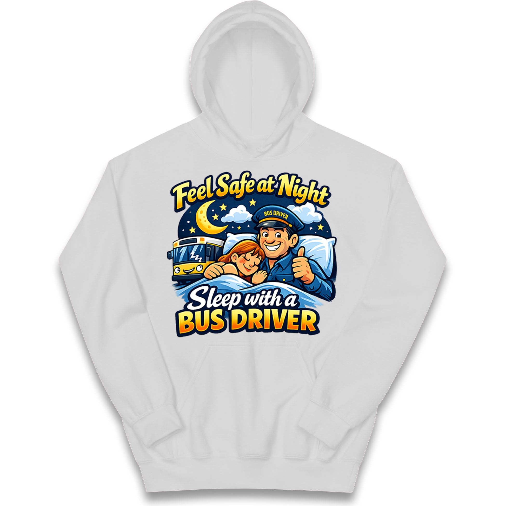 Bus Driver Job Title Kids Hoodie