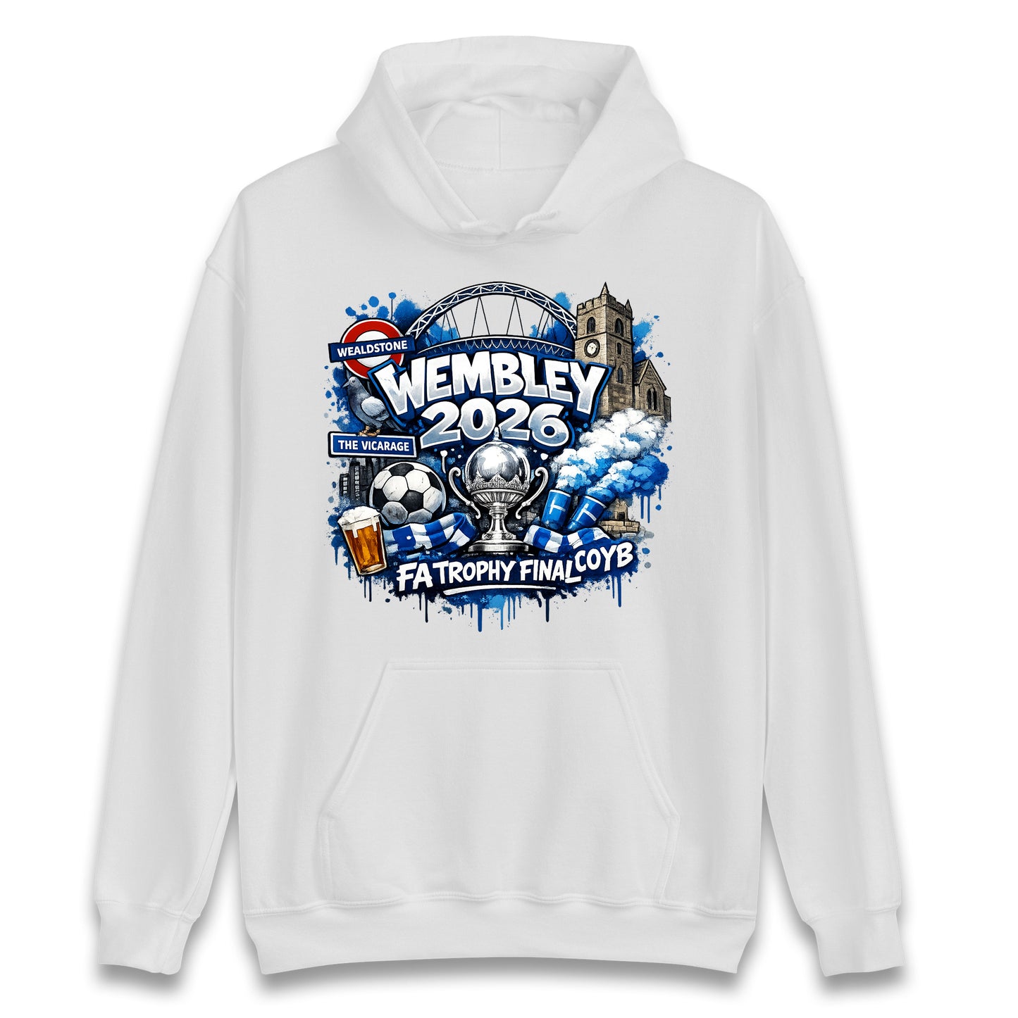 Wealdstone FA Trophy Final Wembley 2026 | Buy FA Trophy Wear Hoodie 