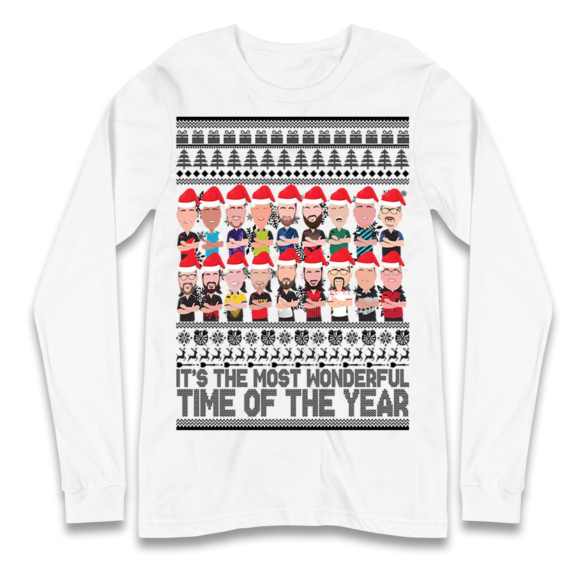 Darts Christmas Longsleeve T Shirt