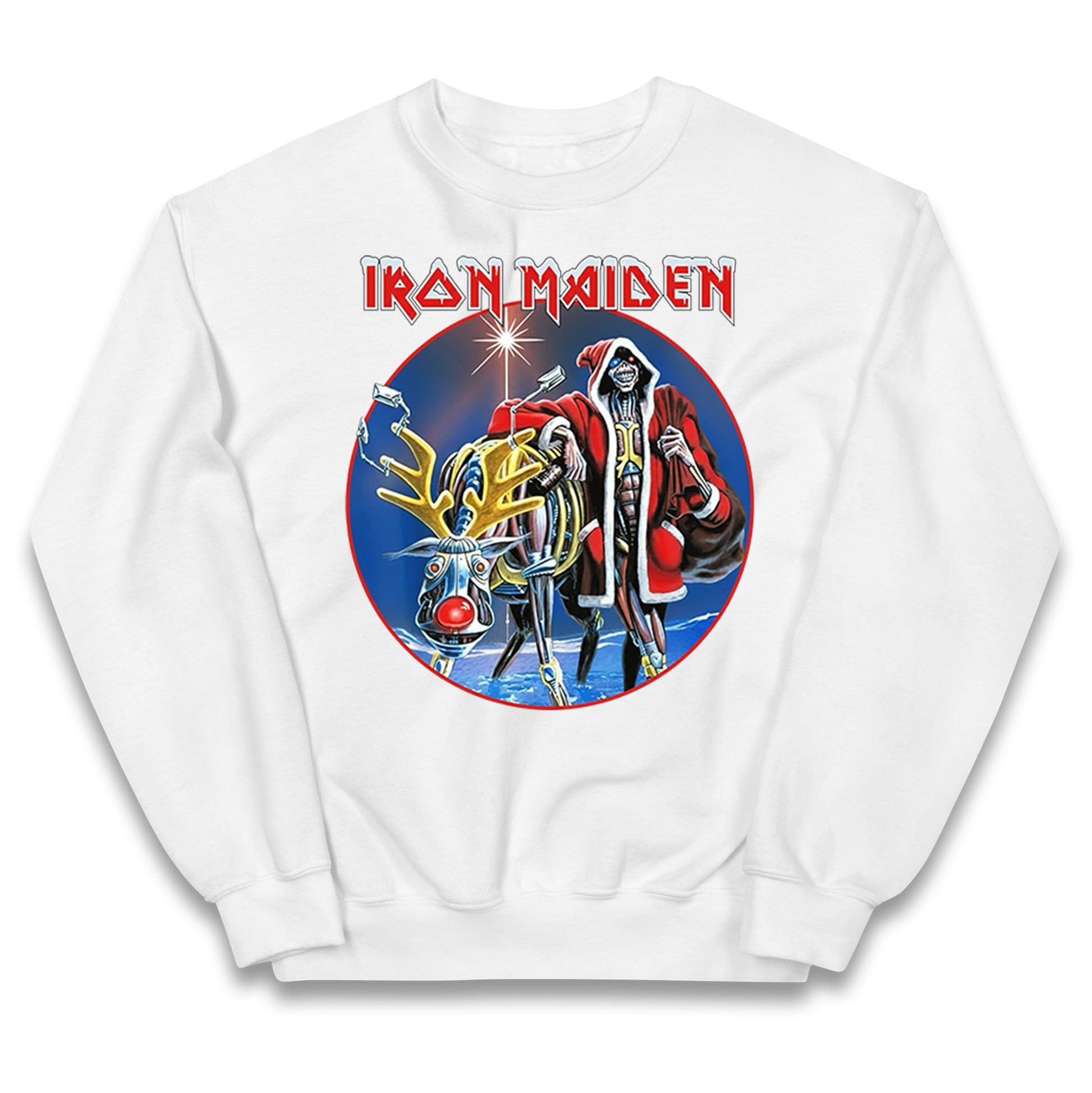 Iron Maiden Christmas Kids Jumper 