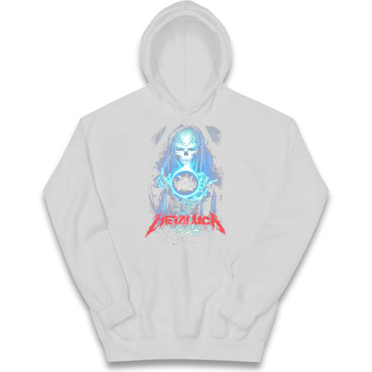 Metallica Skellington Sorcerer Kids Hoodie