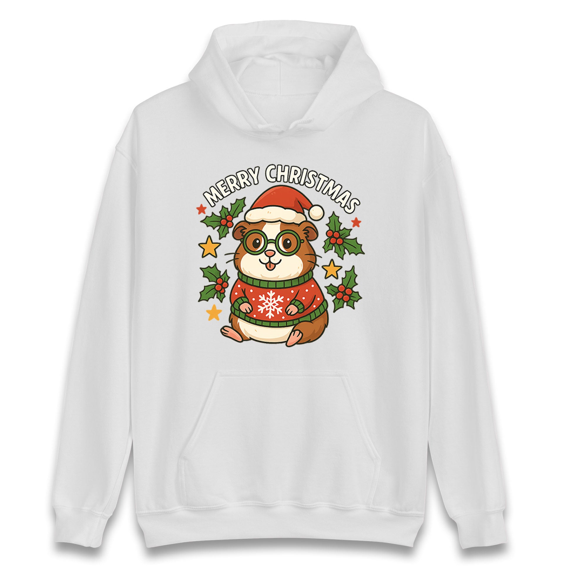 Guinea Pig Christmas Hoodie