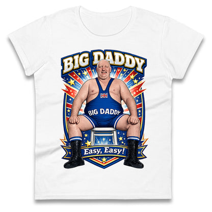 Big Daddy UK Wrestling Ladies T Shirt