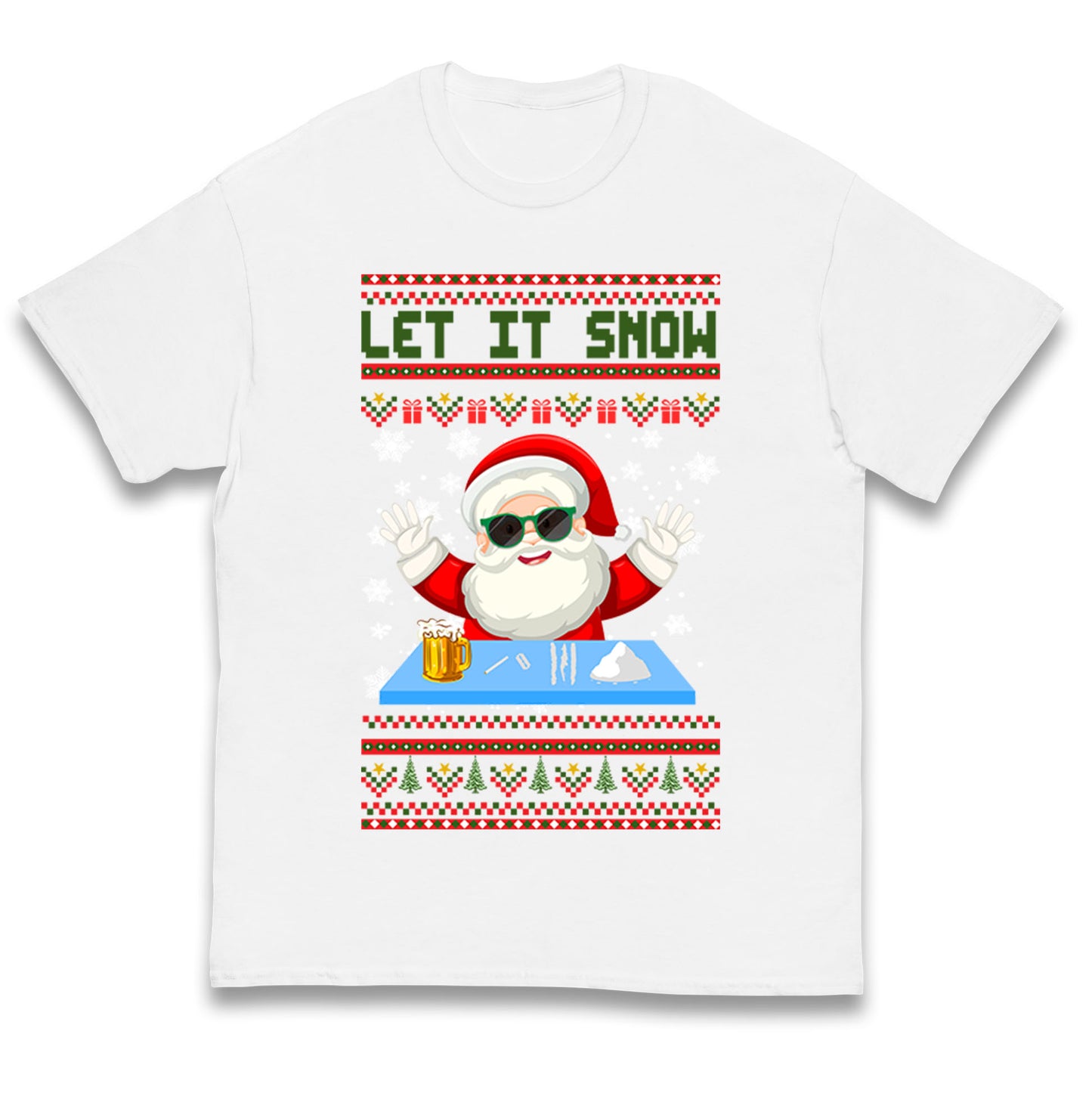 Santa Claus Christmas Kids T Shirt