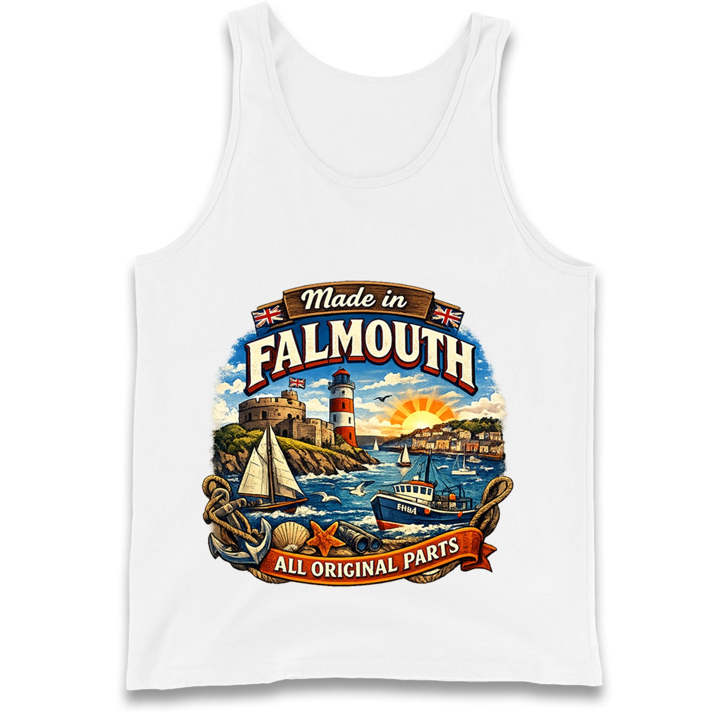 Made In Falmouth All Original Parts Tank Top