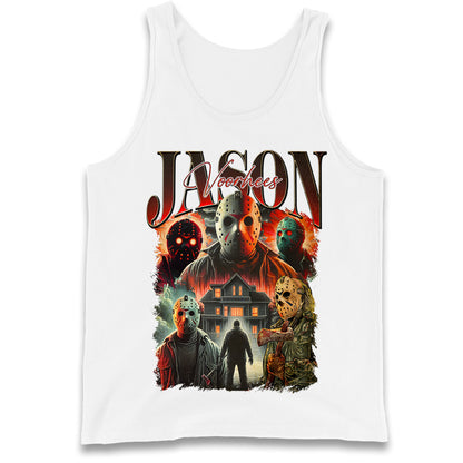 Jason voorhees scary Halloween Bootleg Tank Top
