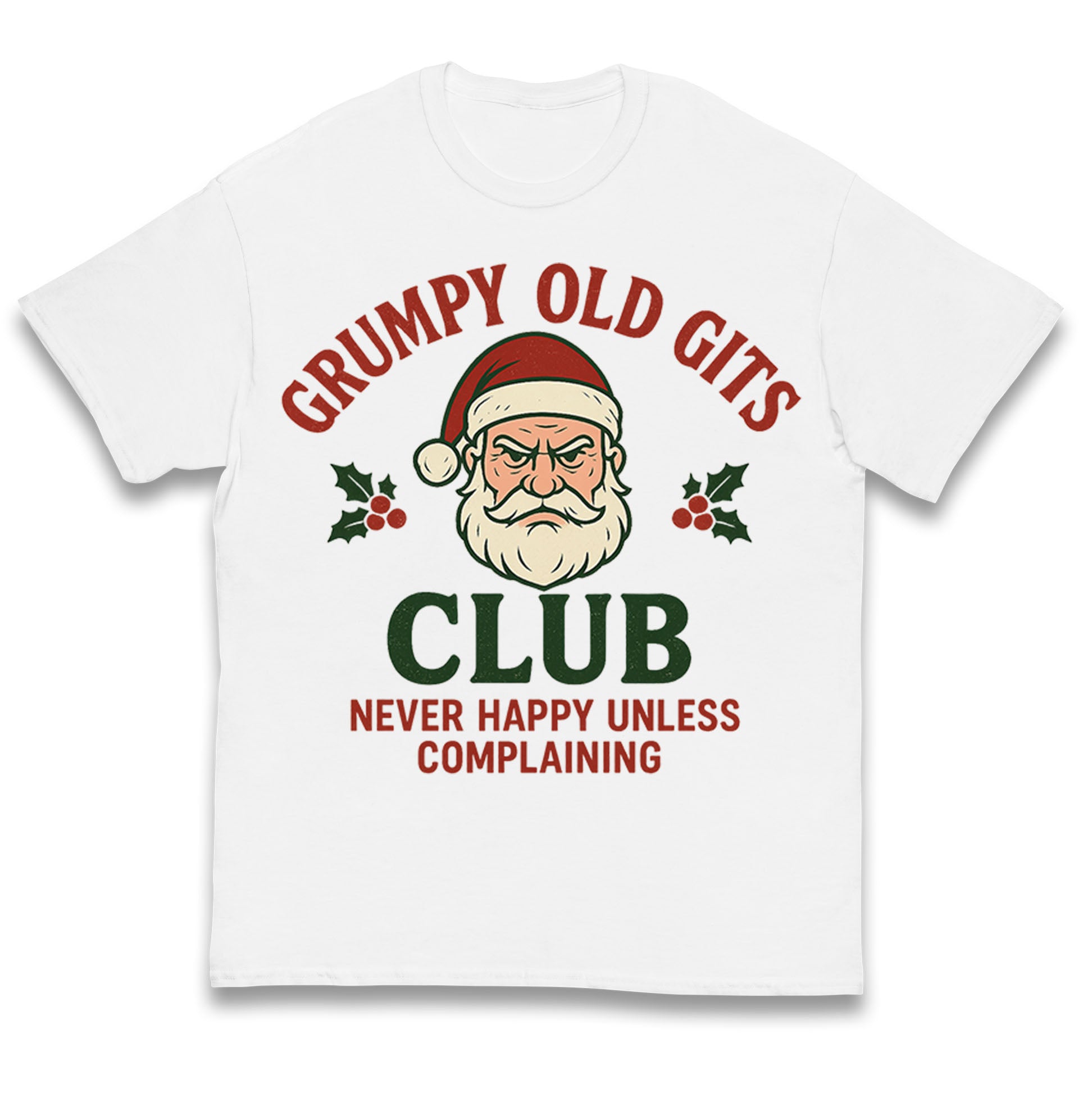 Grumpy Christmas Kids T Shirt