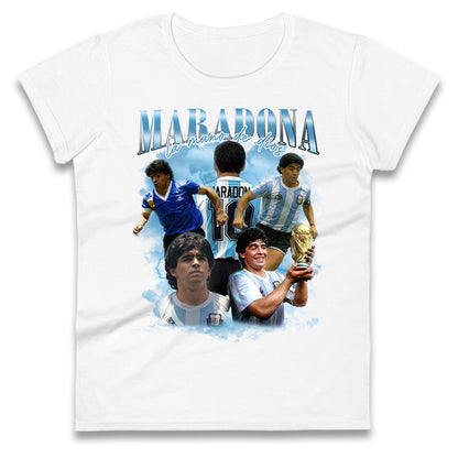 Diego Maradona Womens Tee Top