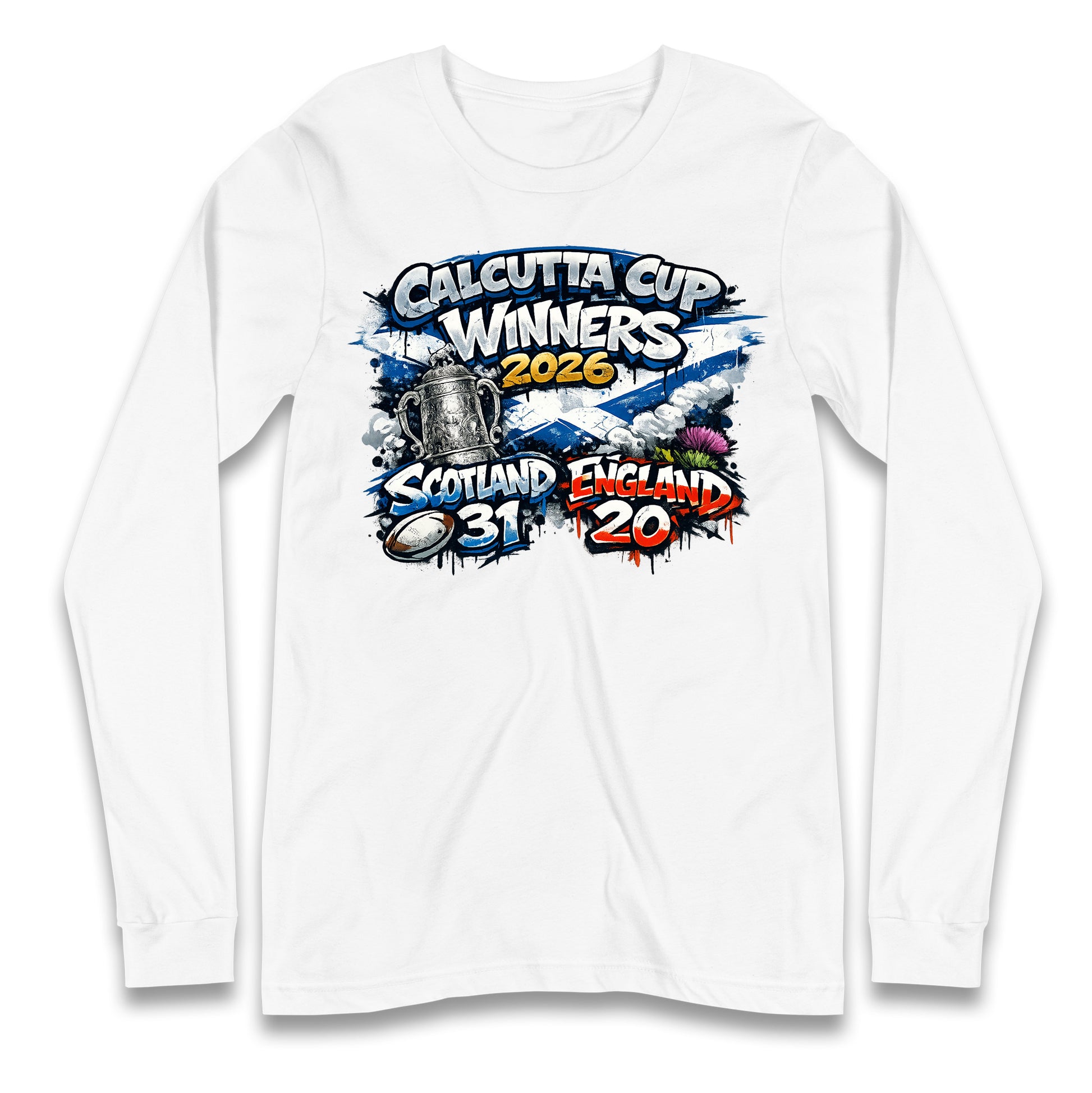 Scotland Calcutta Cup Winners 2026 Longsleeve T Shirt