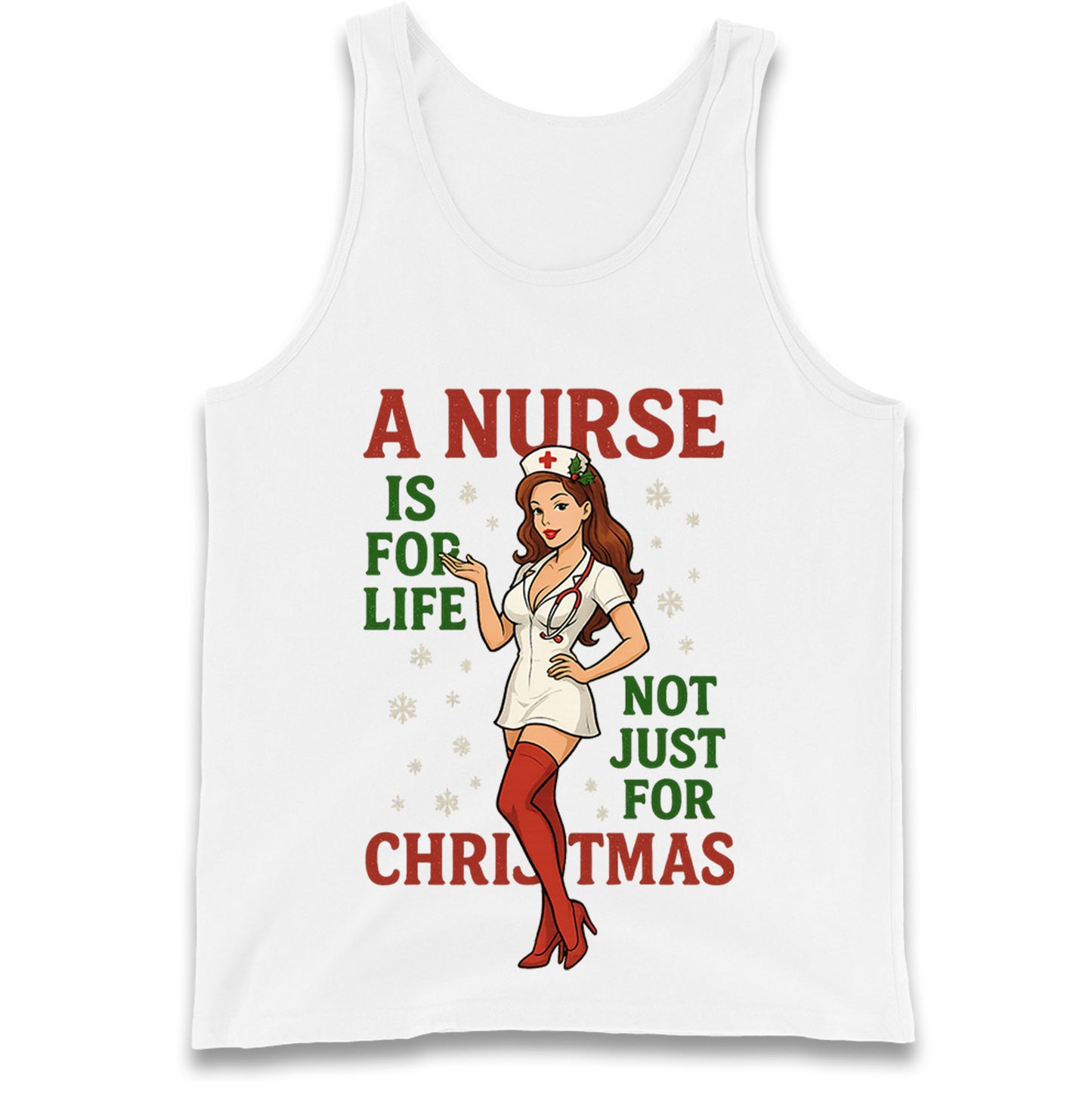 Nurse Christmas Tank Top