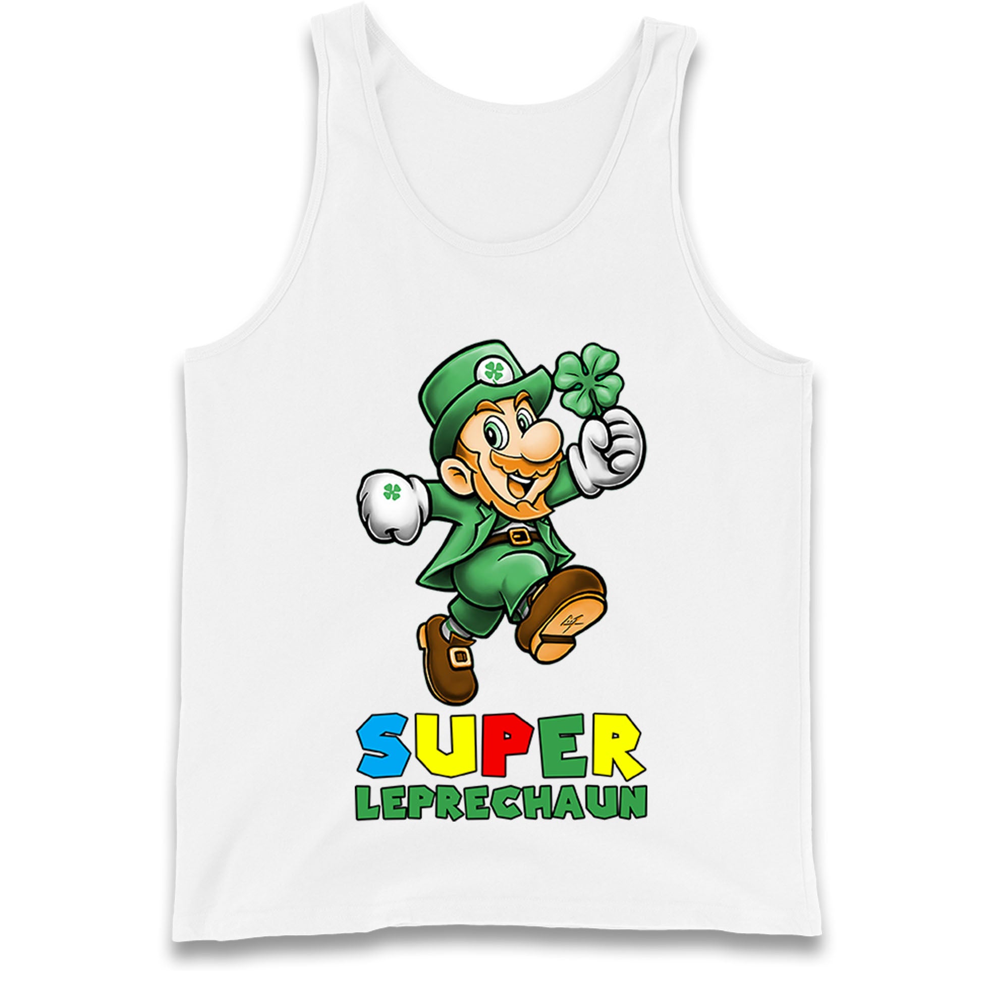 super leprechaun tank top