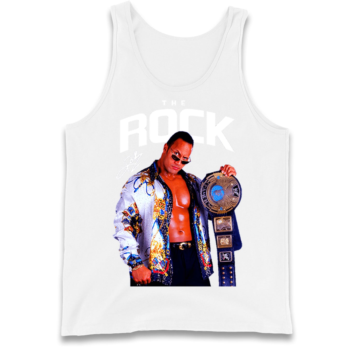 The Rock Tank Top WWE