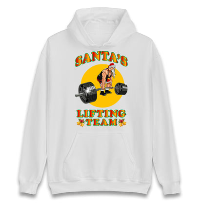 bodybuilding gym christmas hoodie