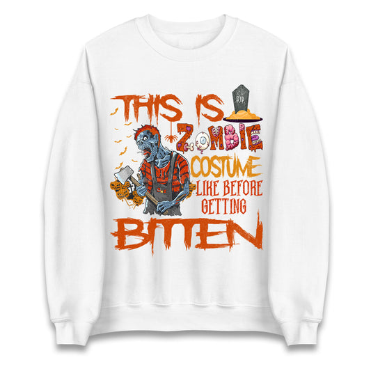 Zombie Costume Sweatshirt
