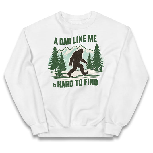 Retro Funny Bigfoot Dad Kids Jumper 