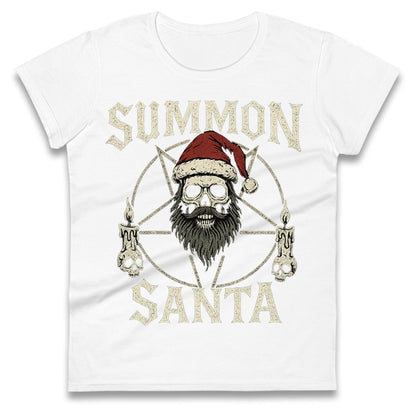 Goth Christmas Ladies T Shirt