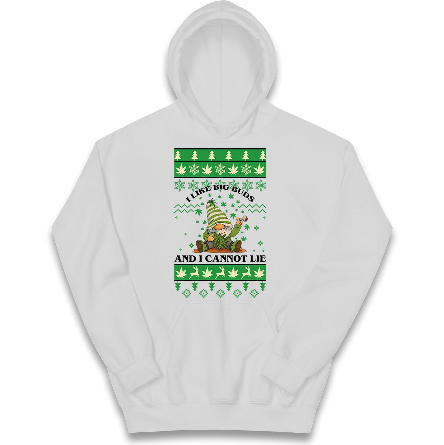 Cannabis Christmas Kids Hoodie