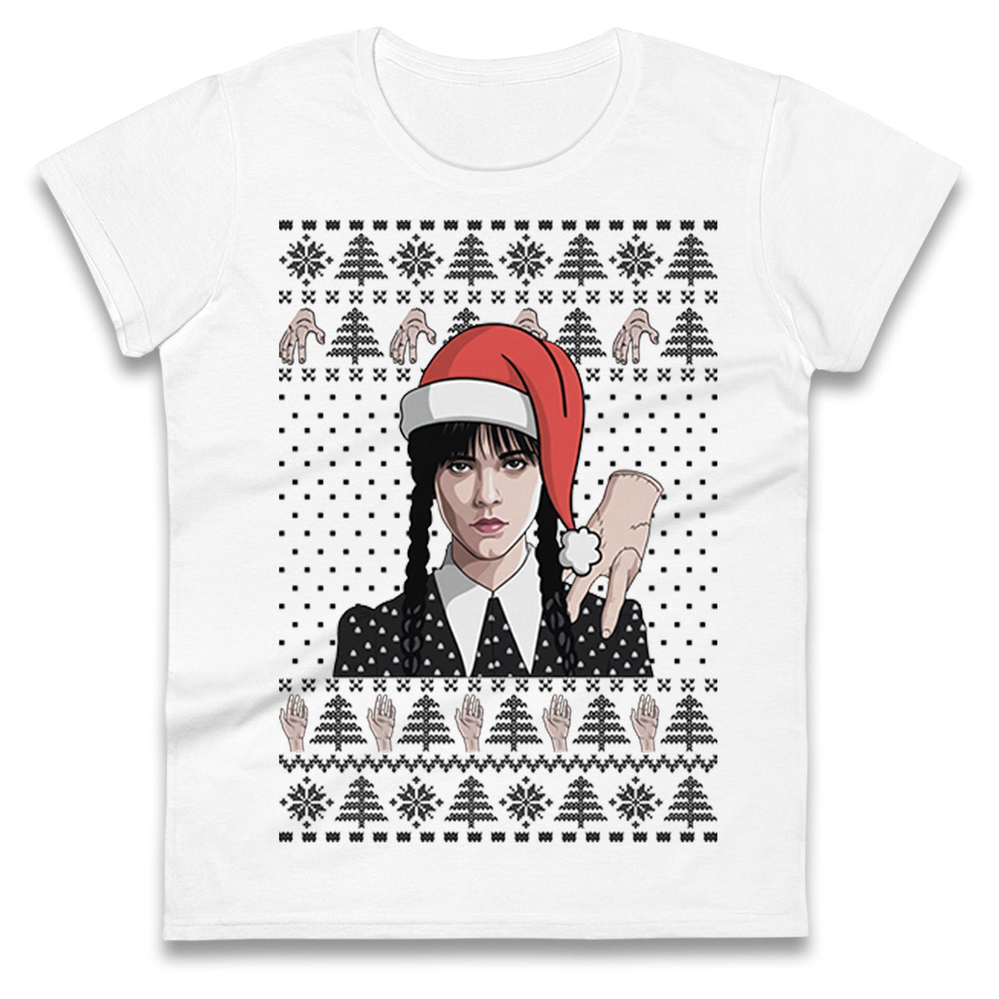 Wedensday Christmas Ladies T Shirt