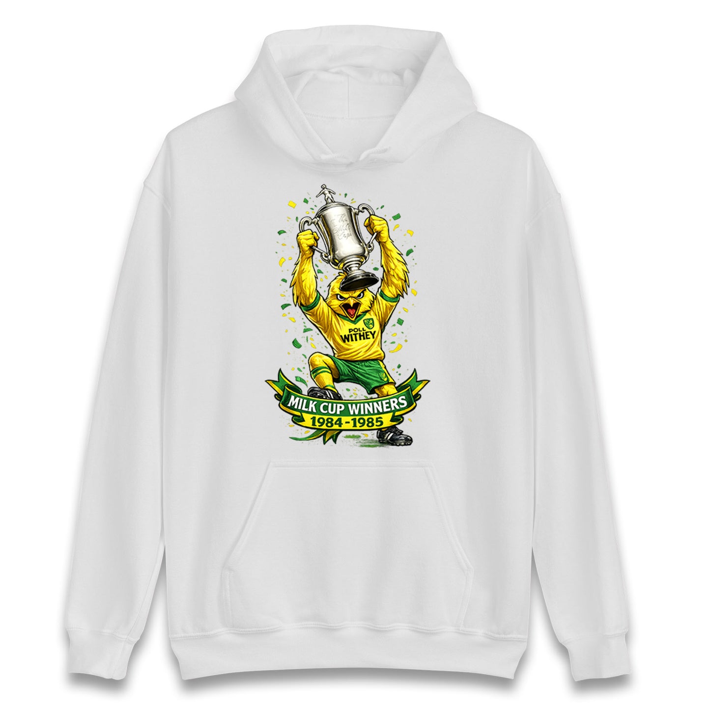 Norwich City Milk Cup Winners Hoodie