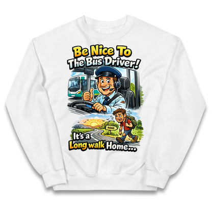 Bus Driver Kids Jumper